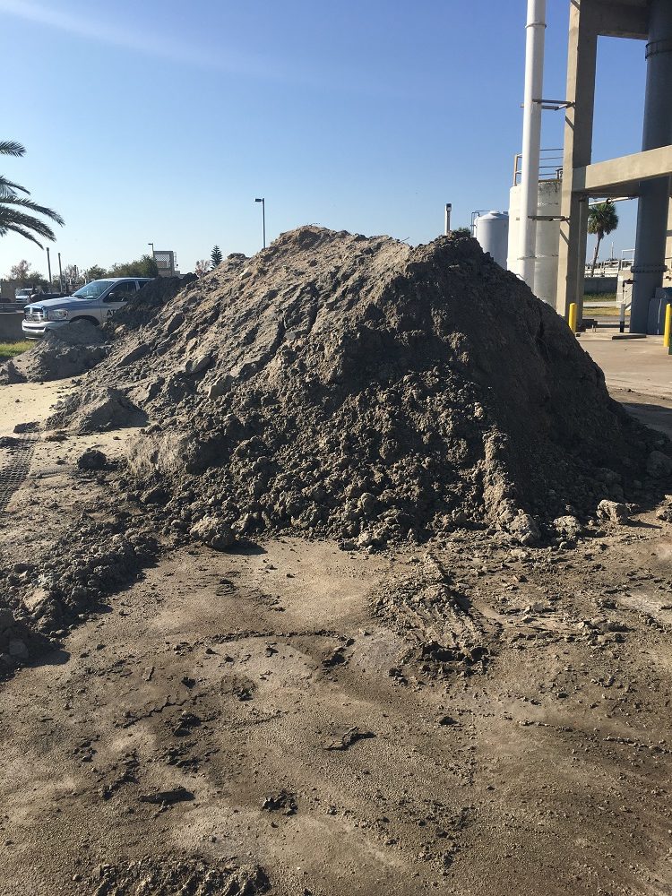 USST disposing of nearly 150 tons of sand and grit from Bethune Point WRF.