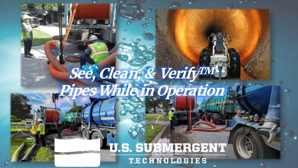 See, Clean, & Verify Large Diameter Pipe